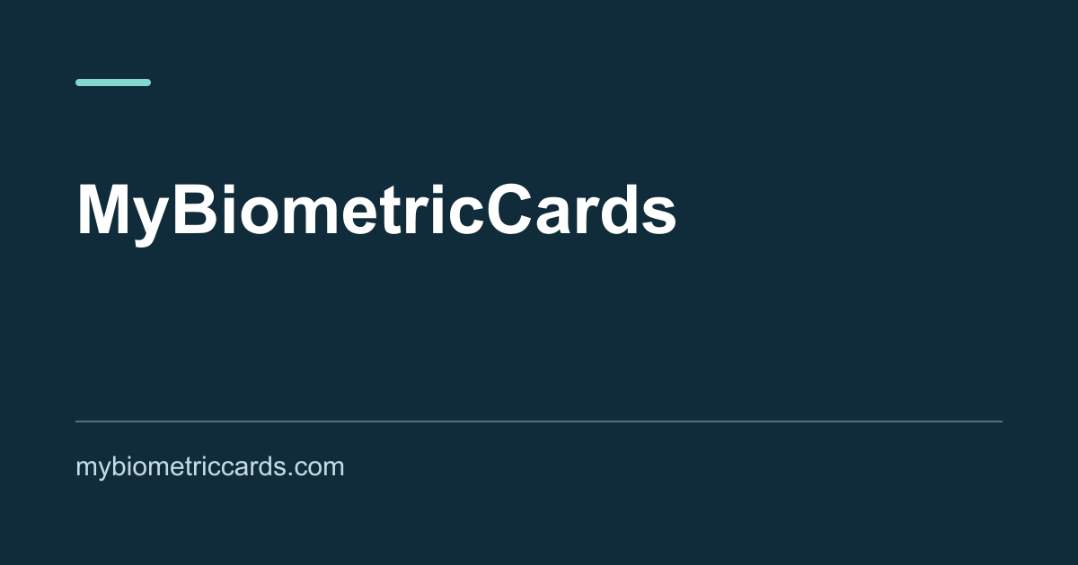 Biometric Card News, Guides & Industry Feed